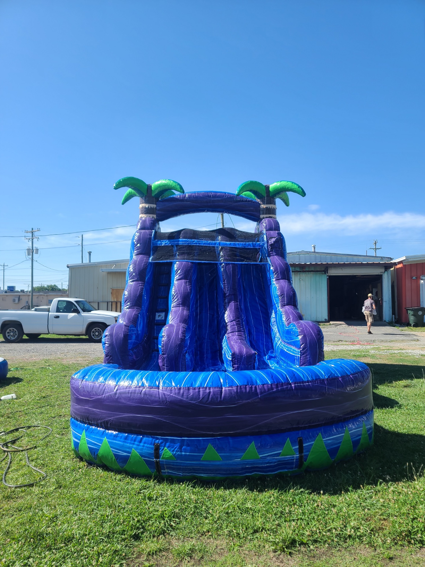 15' Tropic Glide Water Slide